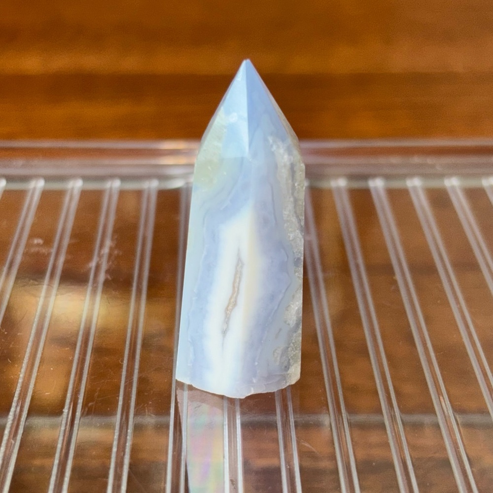 Blue Lace Agate Mini Crystal Tower (💸 Bundle Crystals to Save!)